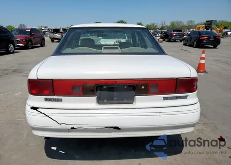1993 Mercury Sable Ls from USA, damaged, VIN 1MELM5345PA669638